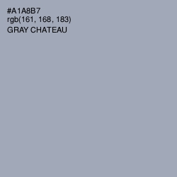 #A1A8B7 - Gray Chateau Color Image